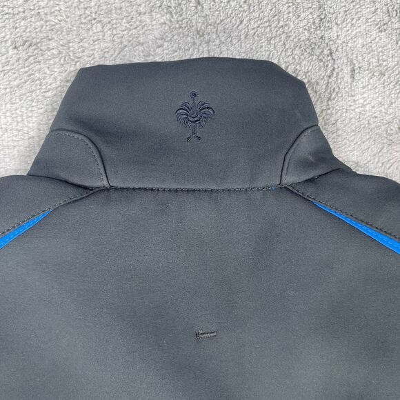 Engelbert Strauss Vest Womens Small Blue Fleece Lined Mock Neck Full Zip - Picture 8 of 13